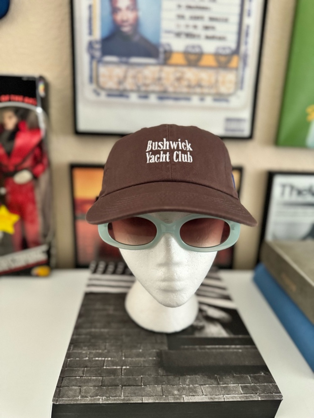 Bushwick Yacht Club Brown Embroidered Cap